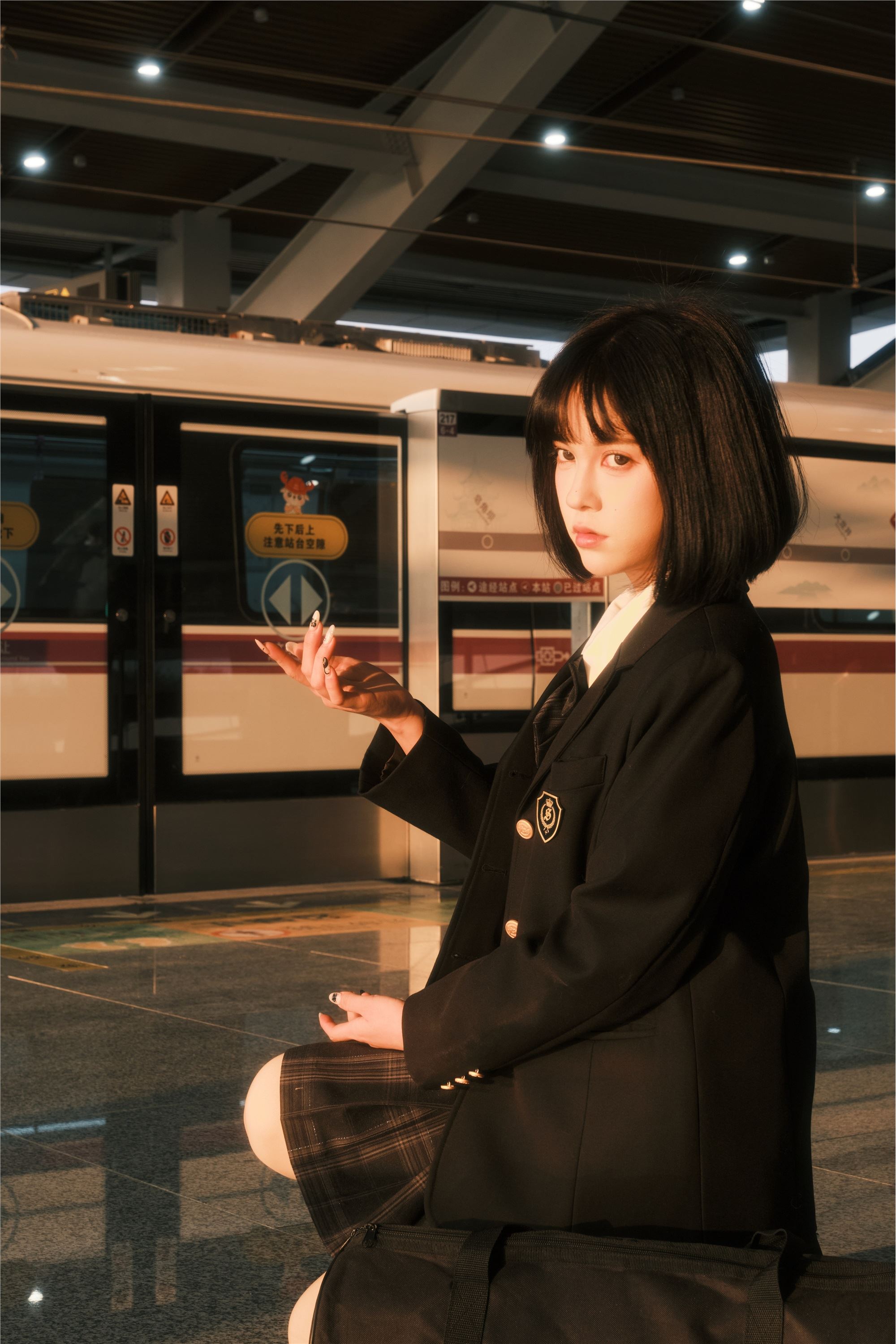 YITUYU 艺图语 2025.03.05 地铁少女 悲伤薯条555